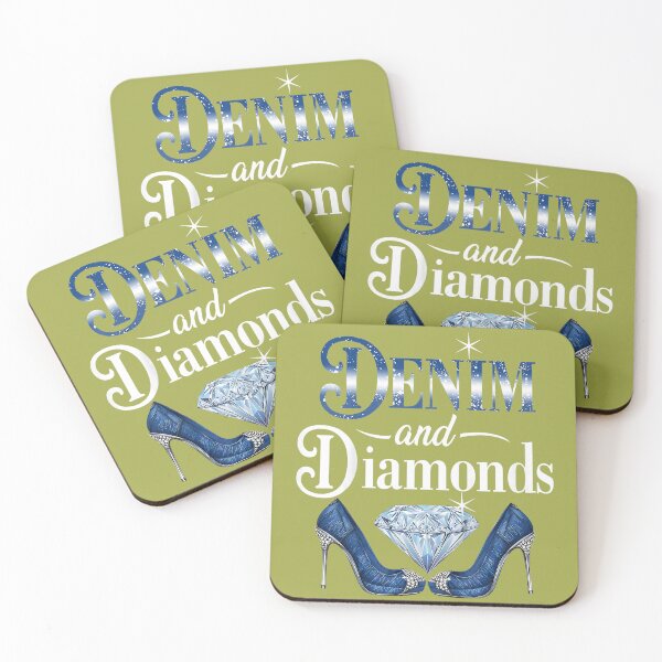 Item preview, Fabulous Denim & Diamonds High Heels Girls Women Cowgirls designed and sold by melodycook.
