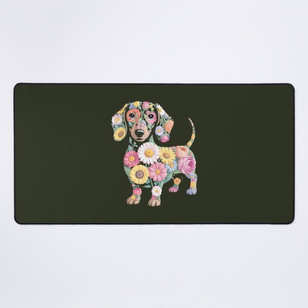 Item preview, Dachshund Flower Funny Dogpng designed and sold by BateslniArts.