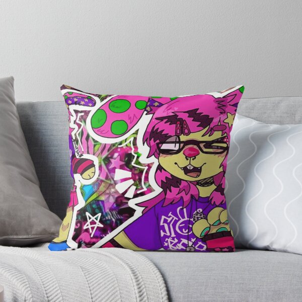 Item preview, Colorful Scene Bunny Character Collage with Stars and Glasses designed and sold by CrispinNorwood.