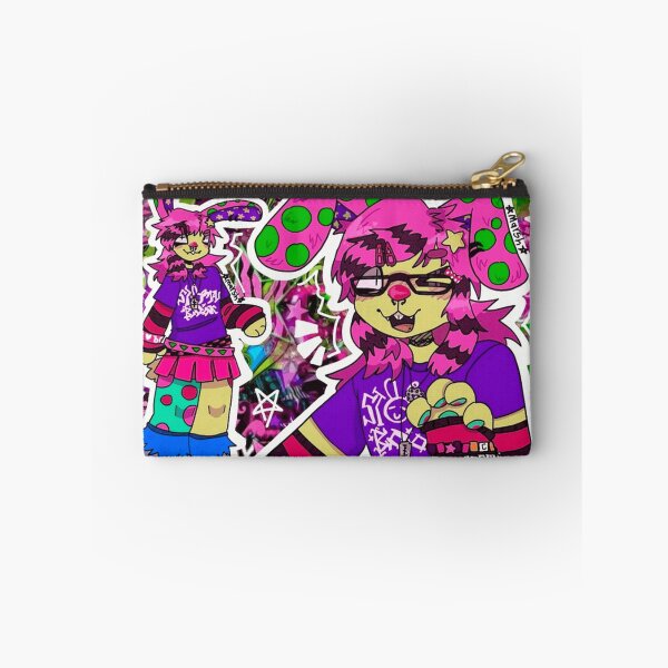 Item preview, Colorful Scene Bunny Character Collage with Stars and Glasses designed and sold by CrispinNorwood.