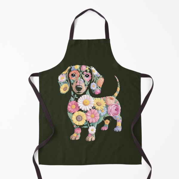 Item preview, Dachshund Flower Funny Dogpng designed and sold by BateslniArts.