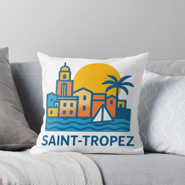 Item preview, Saint Tropez Vintage Travel Poster Retro French Riviera Summer designed and sold by RDproject.