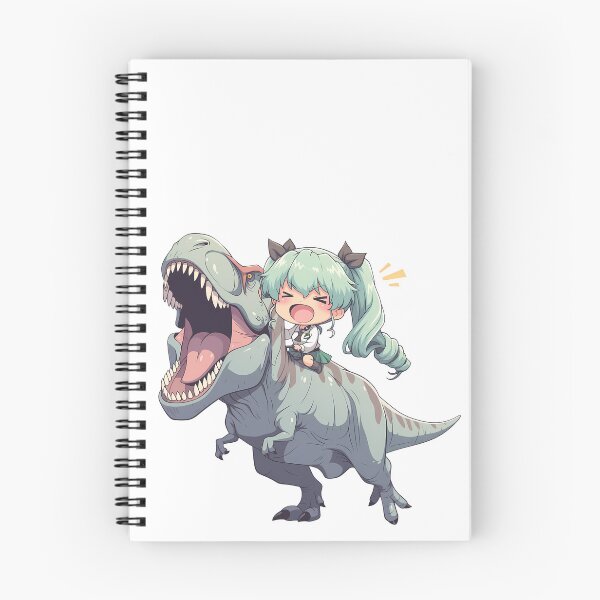 Item preview, Anchovy Girls und Panzer Mint Chibi Dinosaur Adventure designed and sold by Dashsopaner.