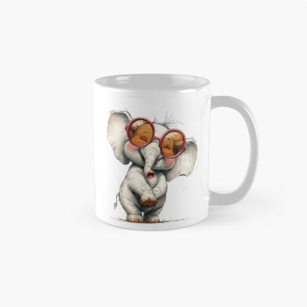 Item preview, Elephant with googles! designed and sold by fribabywonder.