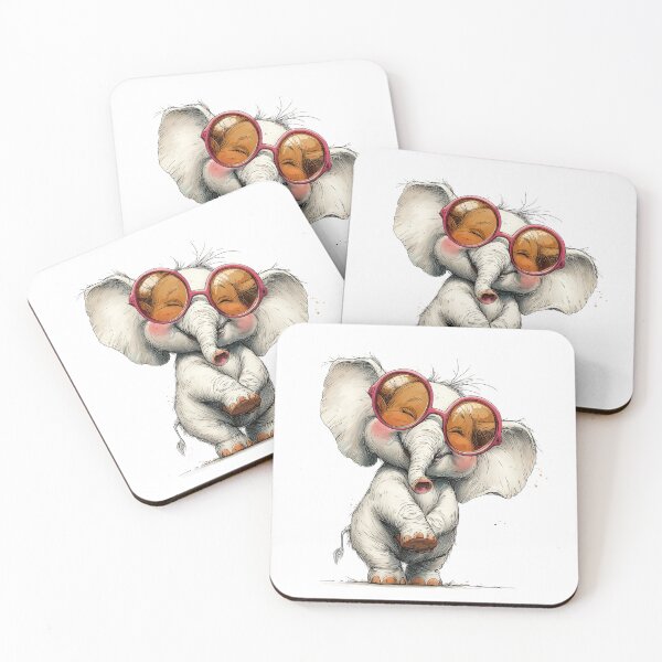 Item preview, Elephant with googles! designed and sold by fribabywonder.