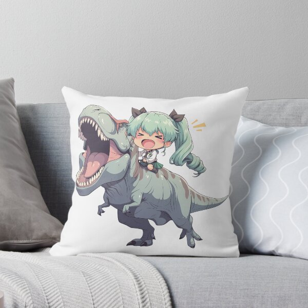 Item preview, Anchovy Girls und Panzer Mint Chibi Dinosaur Adventure designed and sold by Dashsopaner.
