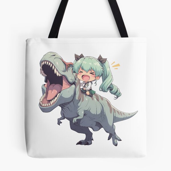 Item preview, Anchovy Girls und Panzer Mint Chibi Dinosaur Adventure designed and sold by Dashsopaner.
