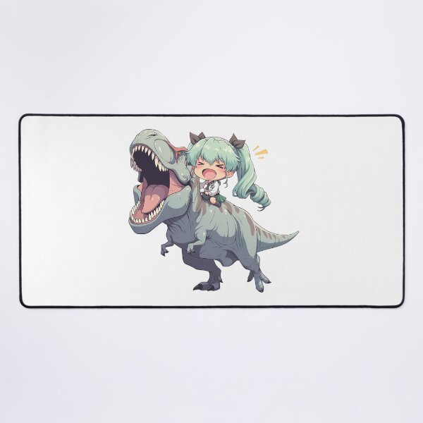 Item preview, Anchovy Girls und Panzer Mint Chibi Dinosaur Adventure designed and sold by Dashsopaner.