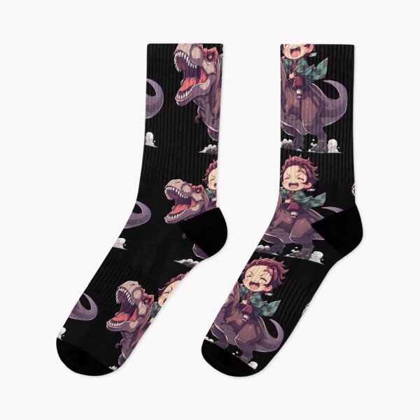 Item preview, Tanjiro Kamado Demon Slayer Joyful Dinosaur Adventure designed and sold by Dashsopaner.