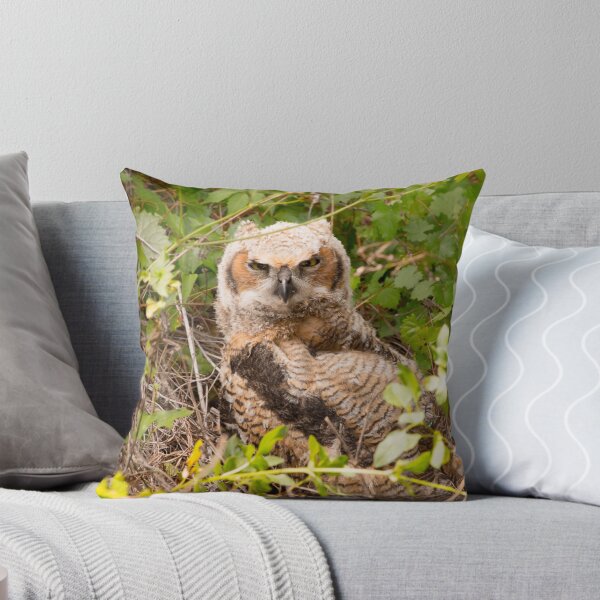 Item preview, Great Horned Owl in the Brush designed and sold by NateNelsonPhoto.
