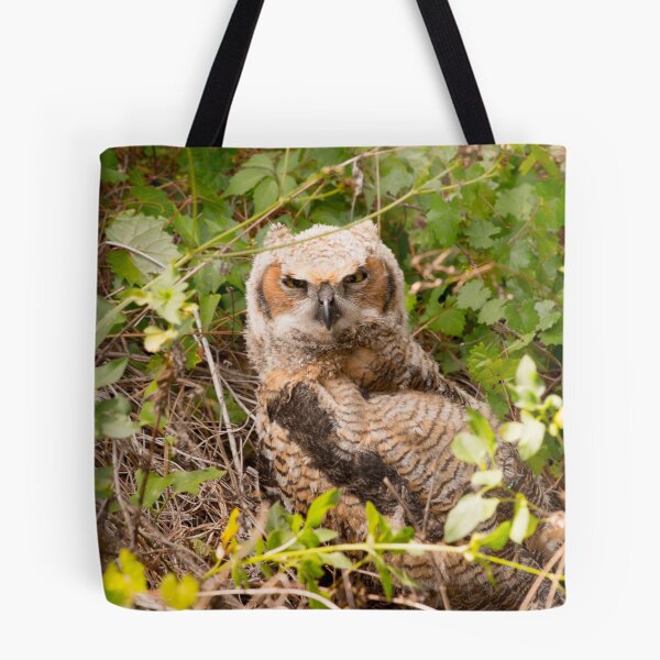 Item preview, Great Horned Owl in the Brush designed and sold by NateNelsonPhoto.