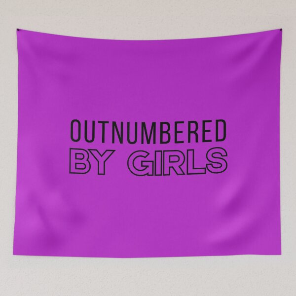 Item preview, Outnumbered by Girls designed and sold by melodycook.