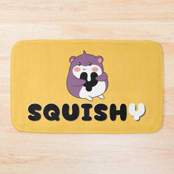 Item preview, Squishy Cute Hamster Kawaii Puffy Lettering Cartoon Animal designed and sold by CHANCHANAI.