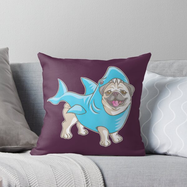 Item preview, Pug Shark Costume Funny Dog Lover Gift designed and sold by MatthewhhyOver.