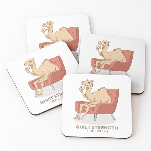 Item preview, Dromedary Camel Enjoying a Sweet Donut Vintage Aesthetic designed and sold by COZY VINTAGE animal.