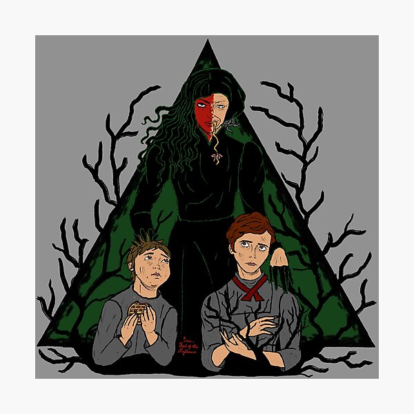 Artikelvorschau, Hänsel, Gretel und die Hexe entworfen und verkauft von HostofNightmare.