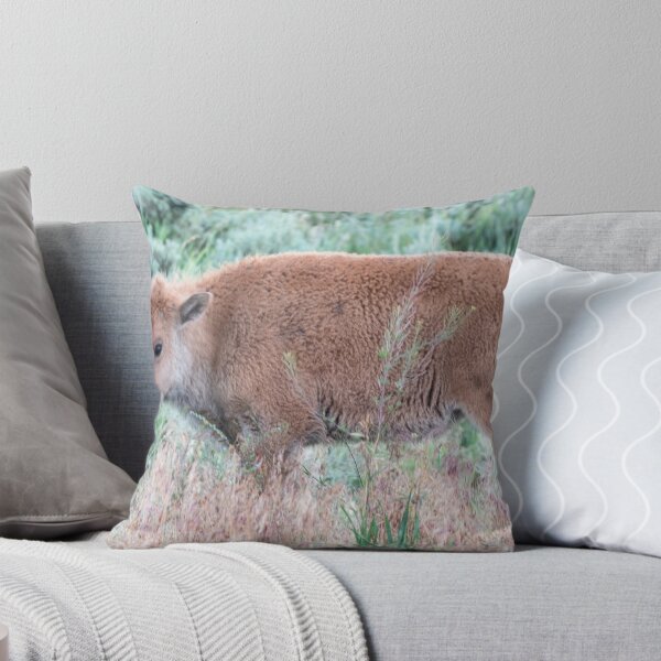 Item preview, Bison Calf in the Sagebrush designed and sold by NateNelsonPhoto.