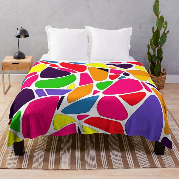 Item preview, Mosaic Style Colorful Abstract Art Scattered Designs Pattern  designed and sold by DEC02.