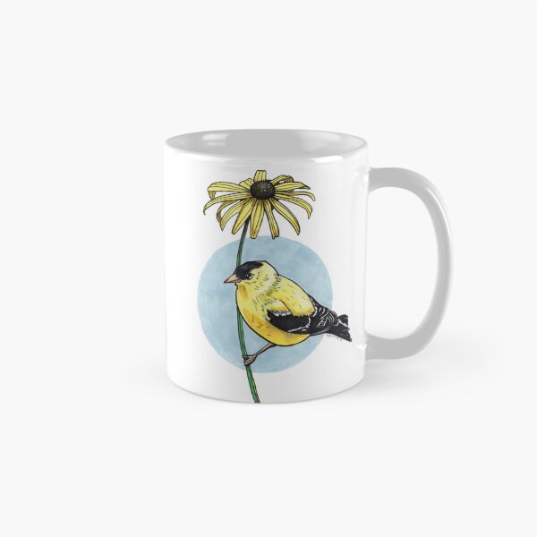 Item preview, American Goldfinch and Black-Eyed Susan designed and sold by Drawn-To-Nature.