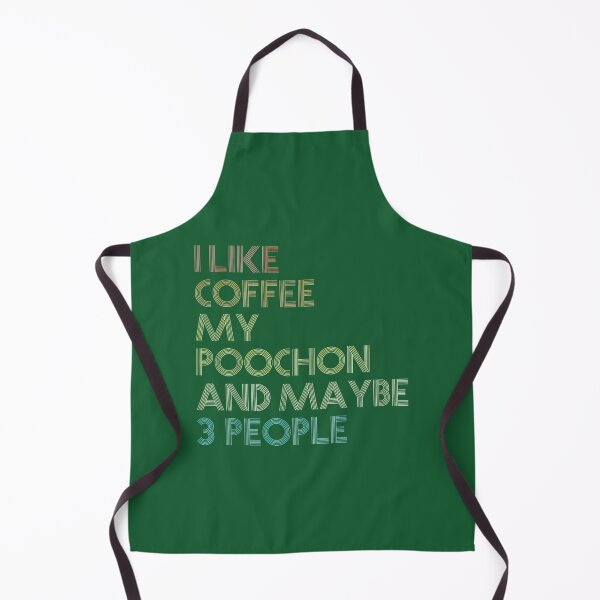Item preview, Poochon Dog Owner Coffee Lovers Funny Quote Vintage Retropng designed and sold by MatthewhhyOver.