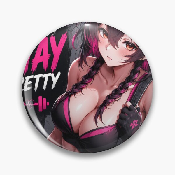 Item preview, Anime Fitness Gym Girl Lift Strong Stay Pretty Workout Design designed and sold by Digistore1221.
