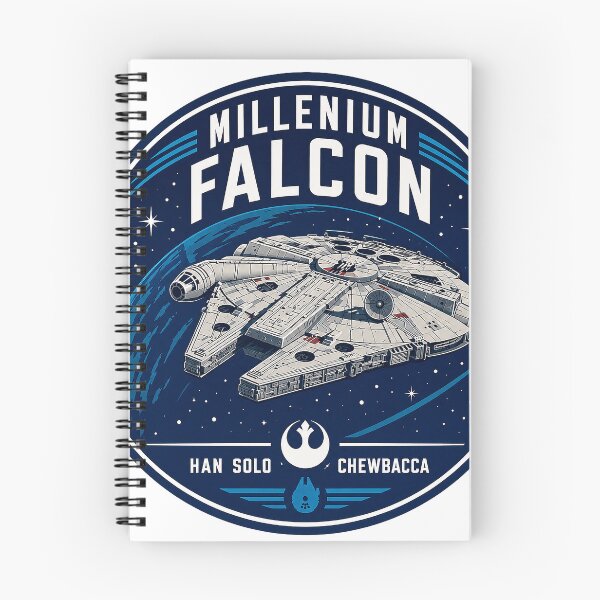 Item preview, Millenium Falcon - Han Solo & Chewbacca Space Crew designed and sold by Interstellar Archives.