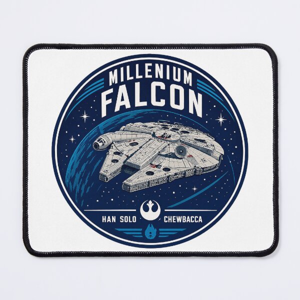 Item preview, Millenium Falcon - Han Solo & Chewbacca Space Crew designed and sold by Interstellar Archives.