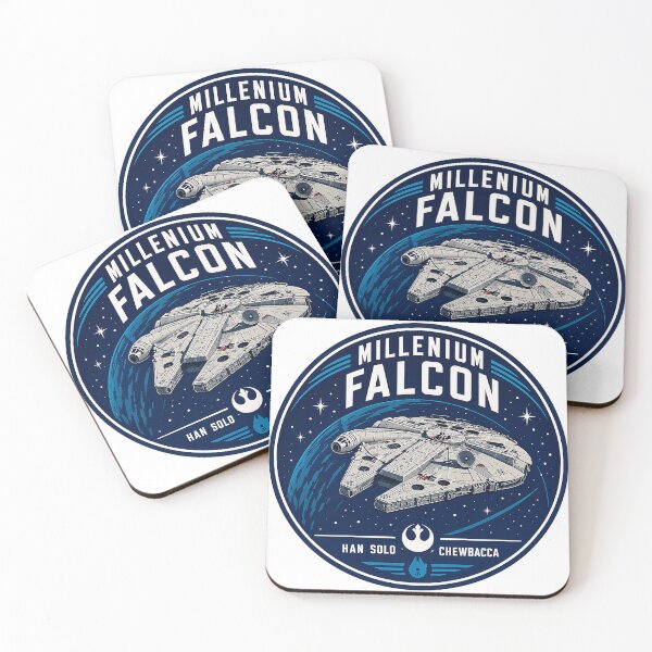Item preview, Millenium Falcon - Han Solo & Chewbacca Space Crew designed and sold by Interstellar Archives.