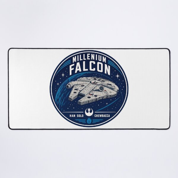 Item preview, Millenium Falcon - Han Solo & Chewbacca Space Crew designed and sold by Interstellar Archives.