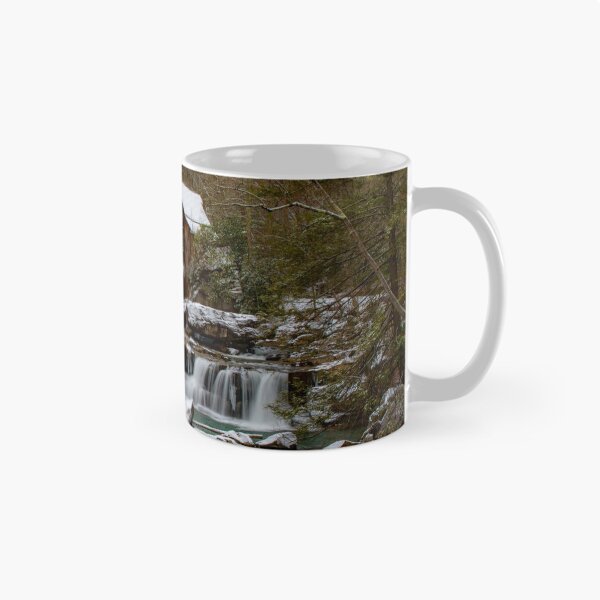 Item preview, Glade Creek Grist Mill in Winter designed and sold by NateNelsonPhoto.