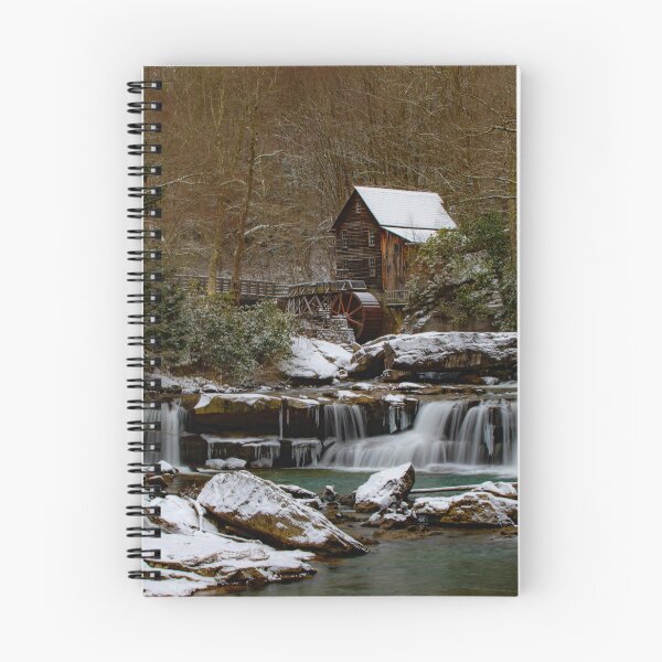 Item preview, Glade Creek Grist Mill in Winter designed and sold by NateNelsonPhoto.