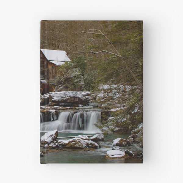 Item preview, Glade Creek Grist Mill in Winter designed and sold by NateNelsonPhoto.