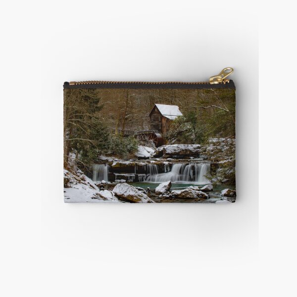 Item preview, Glade Creek Grist Mill in Winter designed and sold by NateNelsonPhoto.