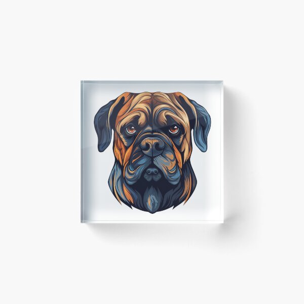 Item preview, Bullmastiff puppy dog designed and sold by MendaciousMina.