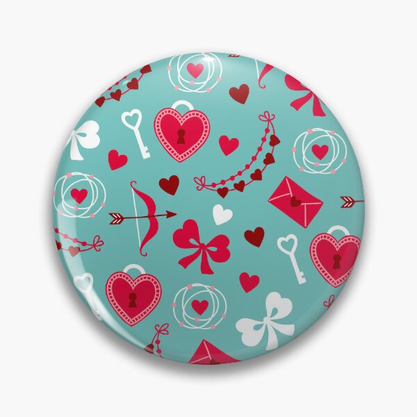 Item preview, Valentine's Day: Keys to Unlock the Heart Pattern designed and sold by DEC02.