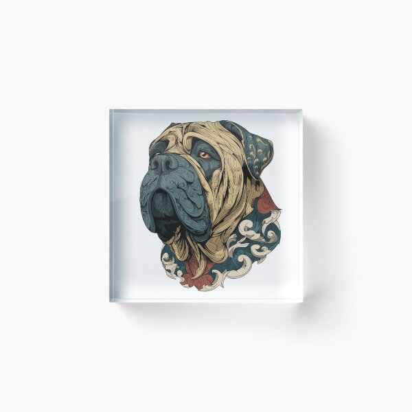Item preview, Bullmastiff puppy dog designed and sold by MendaciousMina.