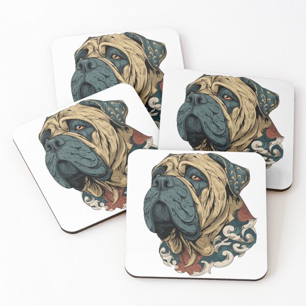 Item preview, Bullmastiff puppy dog designed and sold by MendaciousMina.