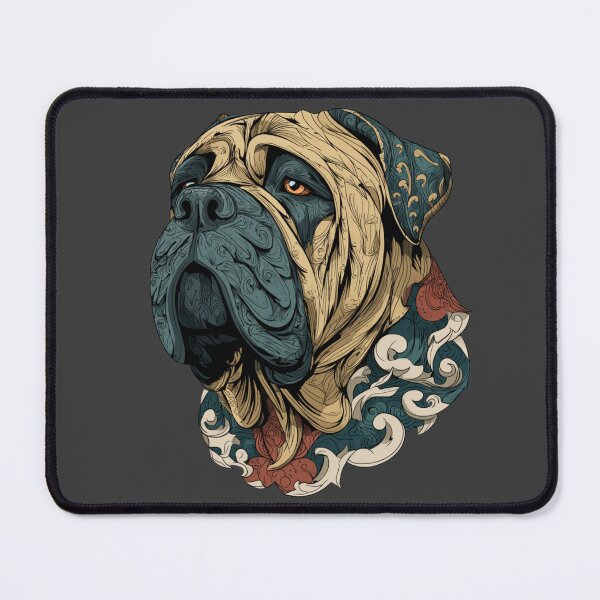Item preview, Bullmastiff puppy dog designed and sold by MendaciousMina.