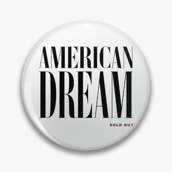 Item preview, American Dream – Sold Out | Minimalist Typography Graphic designed and sold by Vibrantdream.