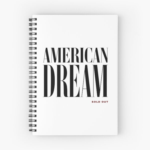 Item preview, American Dream – Sold Out | Minimalist Typography Graphic designed and sold by Vibrantdream.