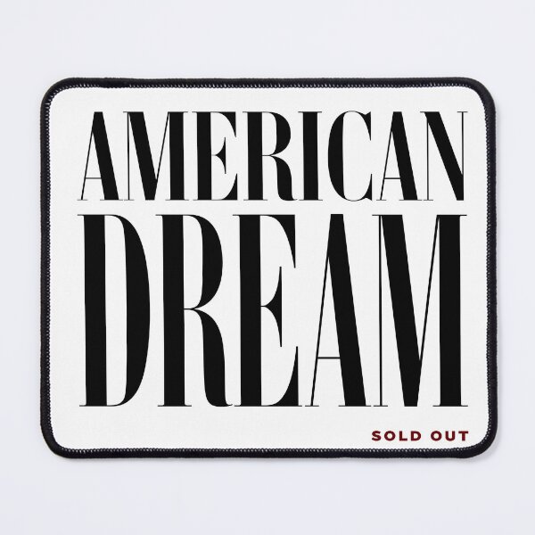 Item preview, American Dream – Sold Out | Minimalist Typography Graphic designed and sold by Vibrantdream.