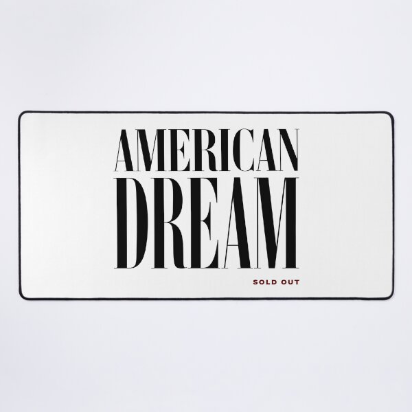Item preview, American Dream – Sold Out | Minimalist Typography Graphic designed and sold by Vibrantdream.