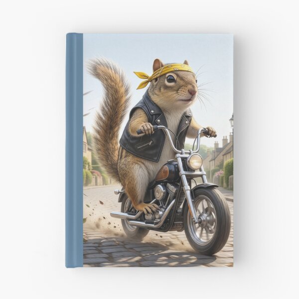 Item preview, Thirteen-Lined Ground Squirrel Rides His Motorcycle designed and sold by Tridentulus.