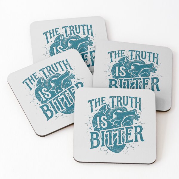 Item preview, The Truth Is Bitter Grunge Anatomical Heart Typography designed and sold by rich-moda.