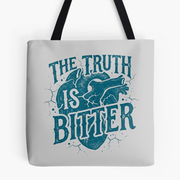 Item preview, The Truth Is Bitter Grunge Anatomical Heart Typography designed and sold by rich-moda.