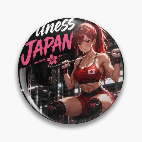 Item preview, Coquette Fitness Japan Anime Gym Girl Workout Aesthetic Art designed and sold by Digistore1221.