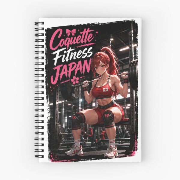 Item preview, Coquette Fitness Japan Anime Gym Girl Workout Aesthetic Art designed and sold by Digistore1221.