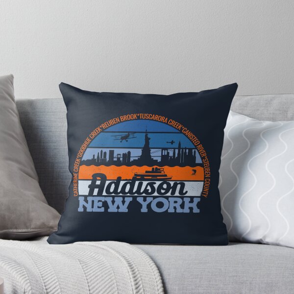 Item preview, Addison New York Sunset Retro Vintage Local Pride Logo designed and sold by CRHPOD20.