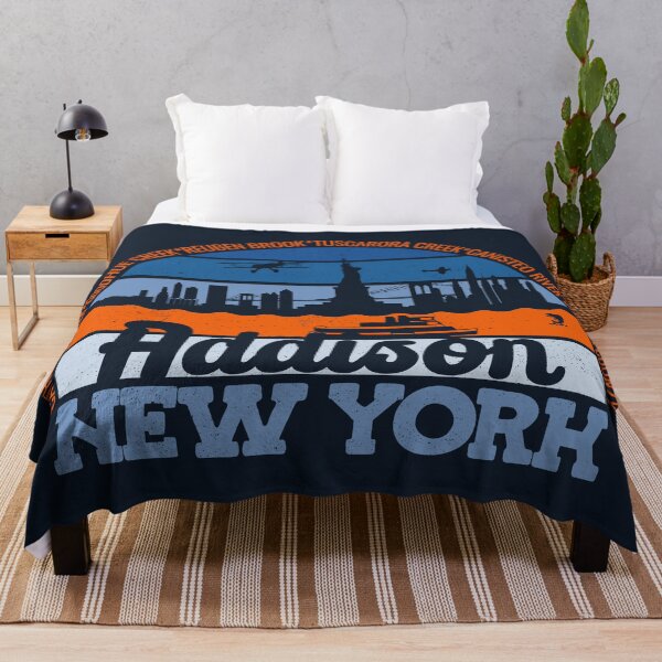 Item preview, Addison New York Sunset Retro Vintage Local Pride Logo designed and sold by CRHPOD20.