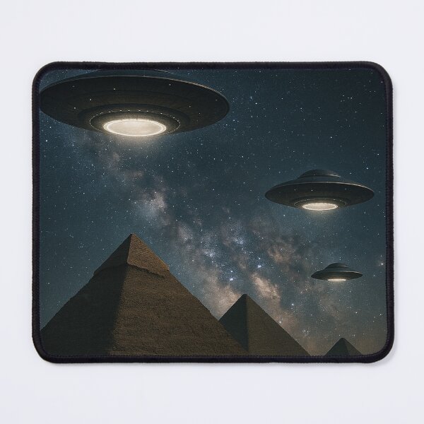 Item preview, UFOs over Pyramids designed and sold by bernswell.
